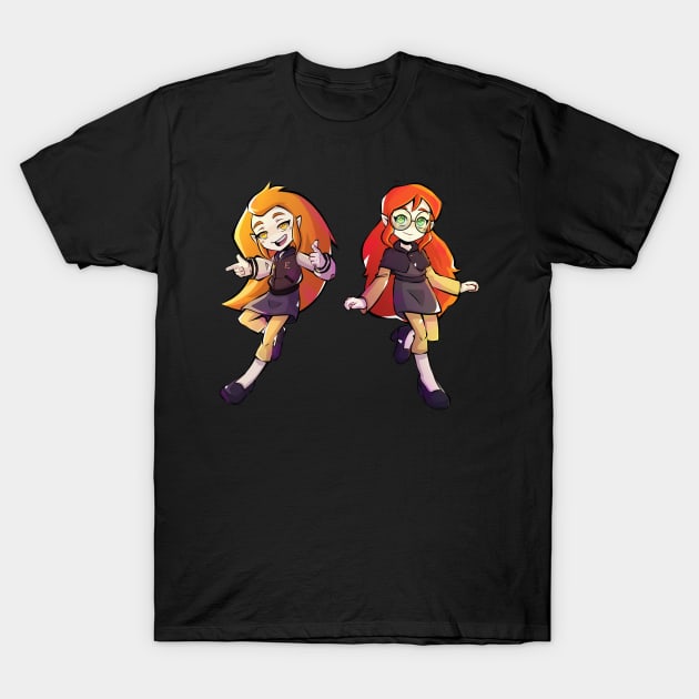 Young Clawthorne Sisters T-Shirt by HeyMrDeath